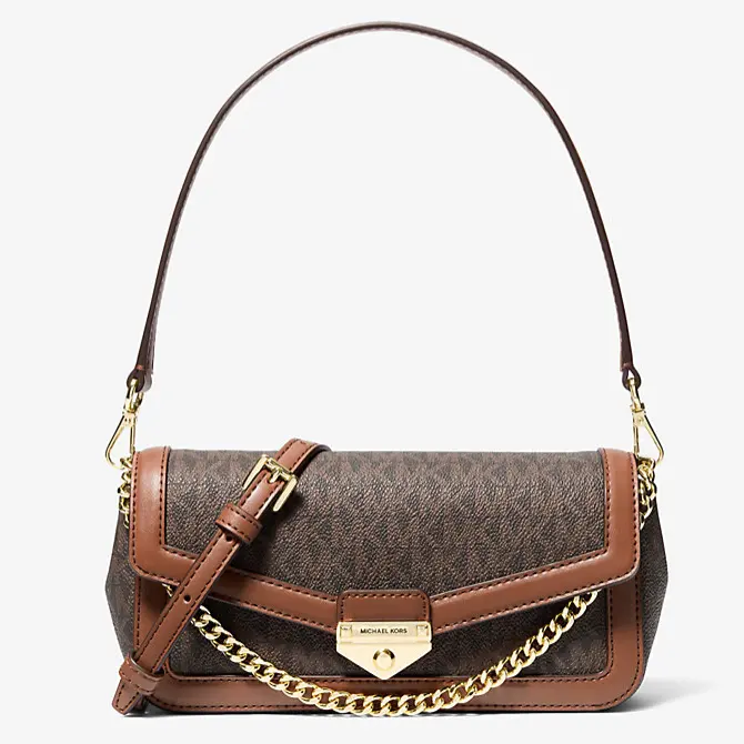 上新！Michael Kors Soho 小号老花斜挎包