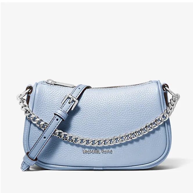 上新！Michael Kors Carmela 海洋蓝小号斜挎包