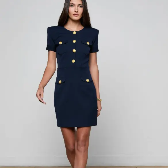 L'AGENCE Cori 迷你连衣裙