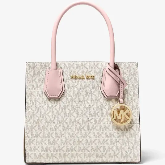 Michael Kors mercer 中号老花斜挎包