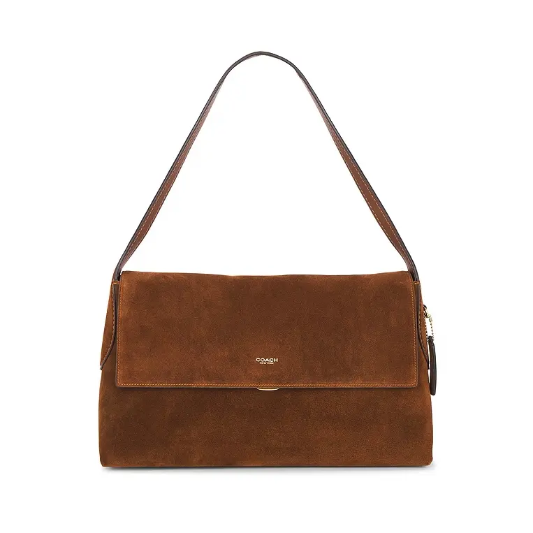 直邮大陆 小白友好！ Coach 蔻驰 Chelsea 36 绒面单肩包