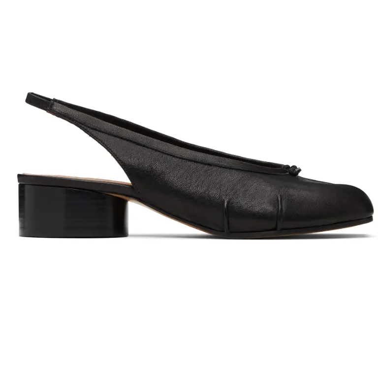 Maison Margiela 黑色 Tabi New Ballerina 中跟鞋