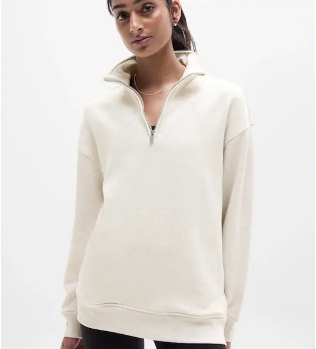 Athleta 1/4 拉链卫衣