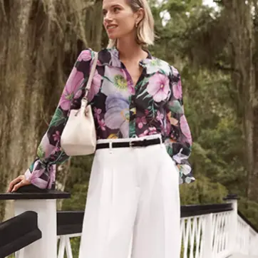 Ann Taylor：时尚周大促 Polo 衫$62、蕾丝 Midi 裙$111