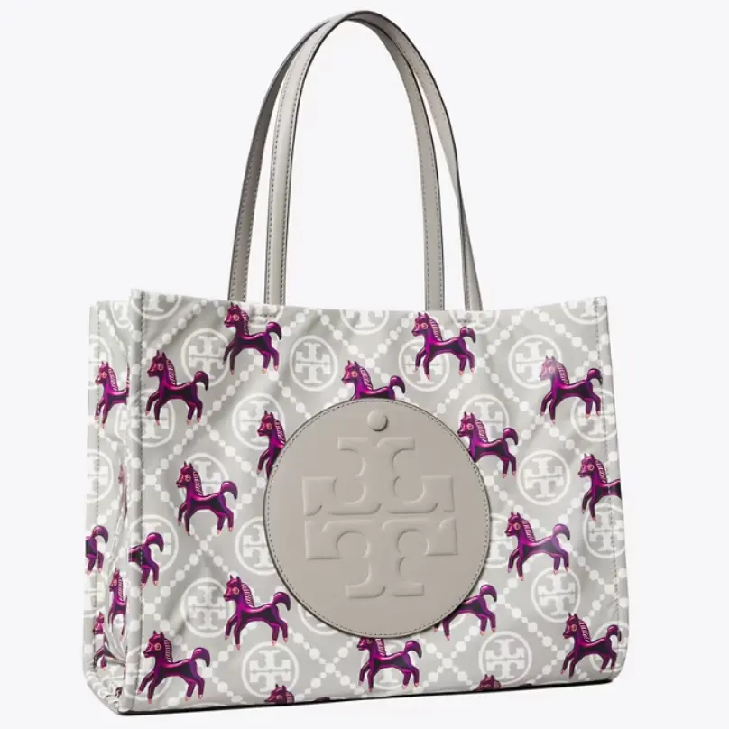 Tory Burch 汤丽柏琦 Ella 马年限定小号托特包