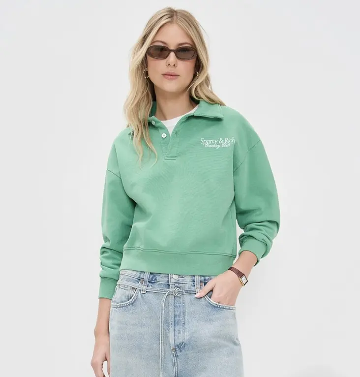 Sporty & Rich SR Country Club Polo 卫衣