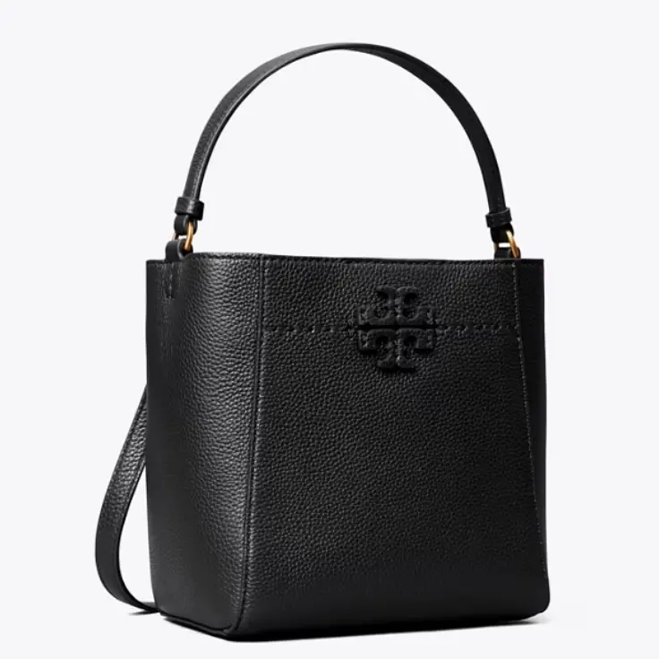 补货！Tory Burch 汤丽柏琦 McGraw 小号水桶包