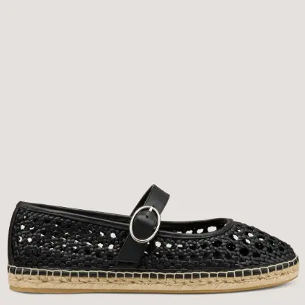 Stuart Weitzman 玛丽珍草编鞋