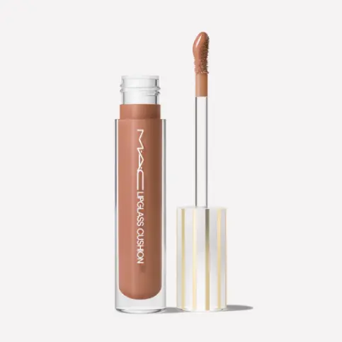 中性棕！MAC 魅可反光镜唇油 #Malt