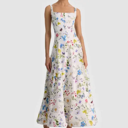 港星陈滢同款！Alice and Olivia Polly 印花裙