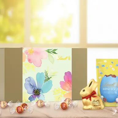 Lindt Chocolate：复活节大促！瑞士莲金兔巧克力系列买4免1