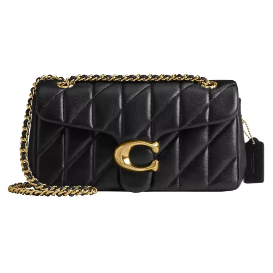 热卖！Coach 蔻驰 Tabby 26 绗缝链条包