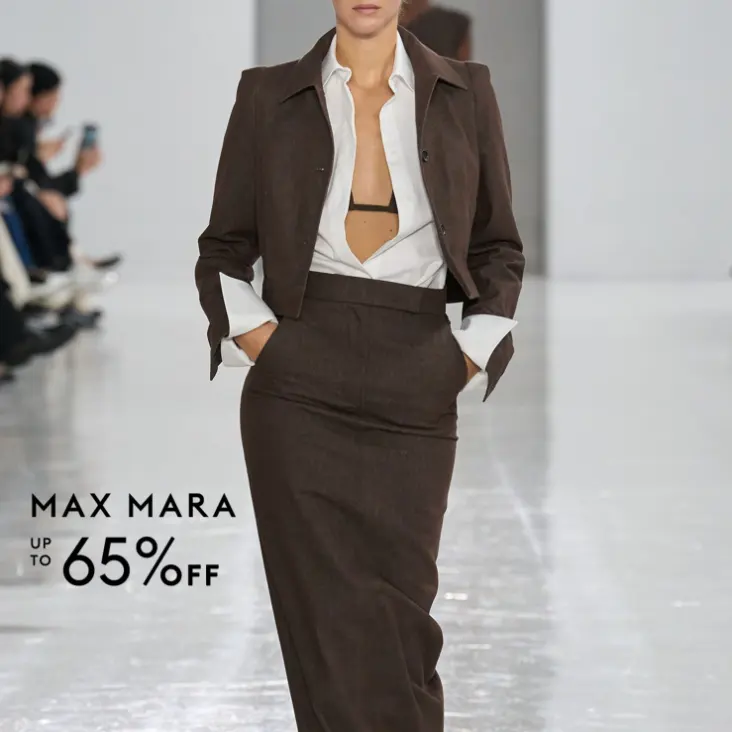 THE OUTNET 美站：Max Mara 春日上新 中长款衬衫裙$784、短裤$218