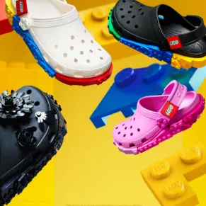Crocs X LEGO 鞋履上新 儿童款洞洞鞋$59.99