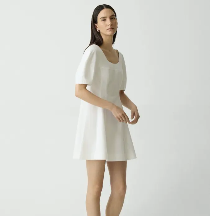 Theory 泡泡袖连衣裙