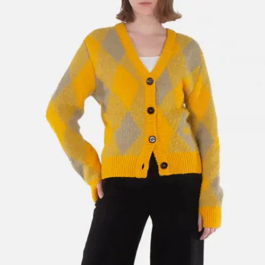 任敏同款！Burberry 纯羊毛开衫