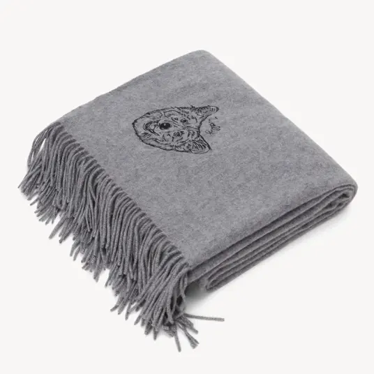 Staud 宠物印花围巾