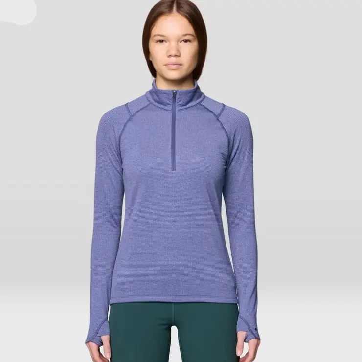 Mountain Hardwear 山浩 半拉链紧身上衣