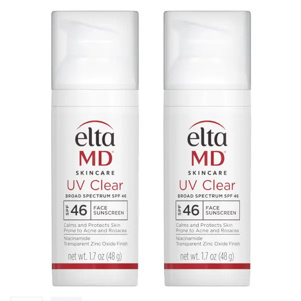 EltaMD 透明防晒霜 2支装