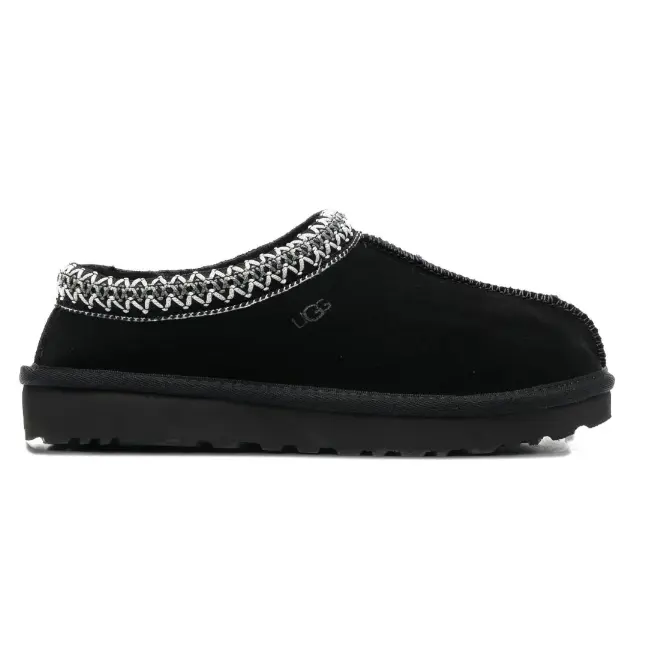 UGG Tasman II 编织边饰绒面皮拖鞋