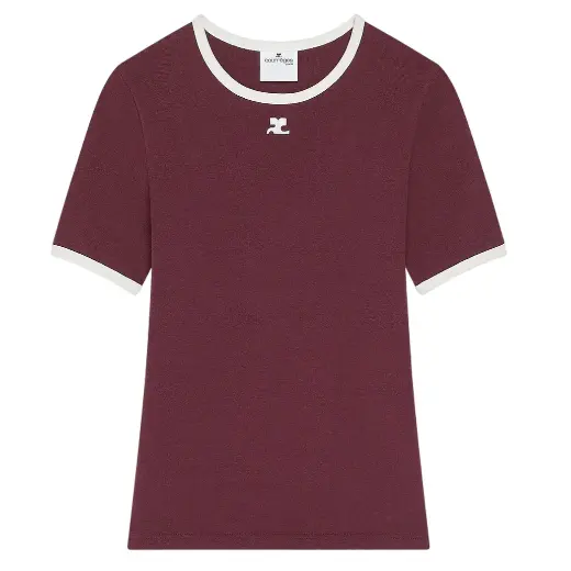 Courreges 撞色T恤