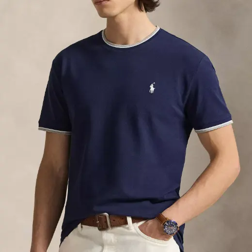 Polo Ralph Lauren 拉夫劳伦经典版型弹力网眼T恤