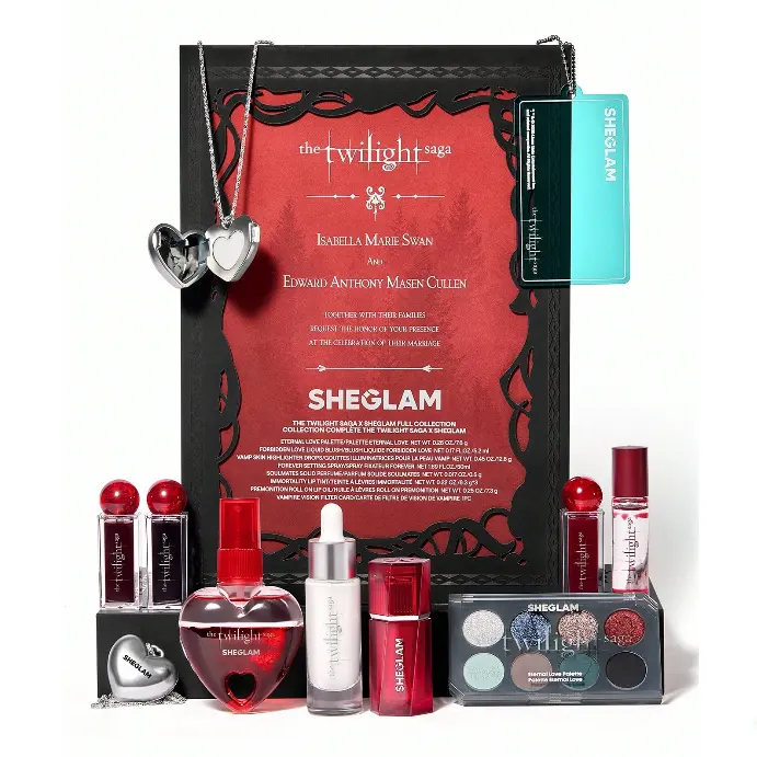 满$45享8折！SHEGLAM 暮光之城联名彩妆