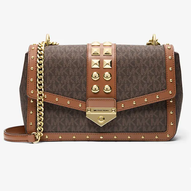 Michael Kors Soho 大号铆钉斜挎包