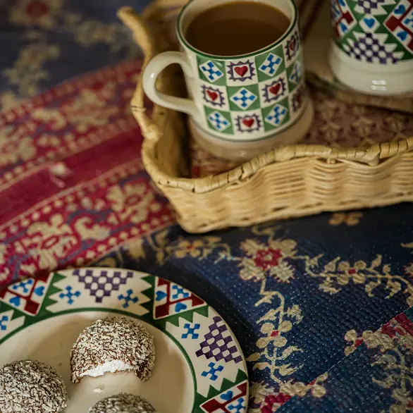 Emma Bridgewater：停产清仓区大促 40周年限定款托盘£3