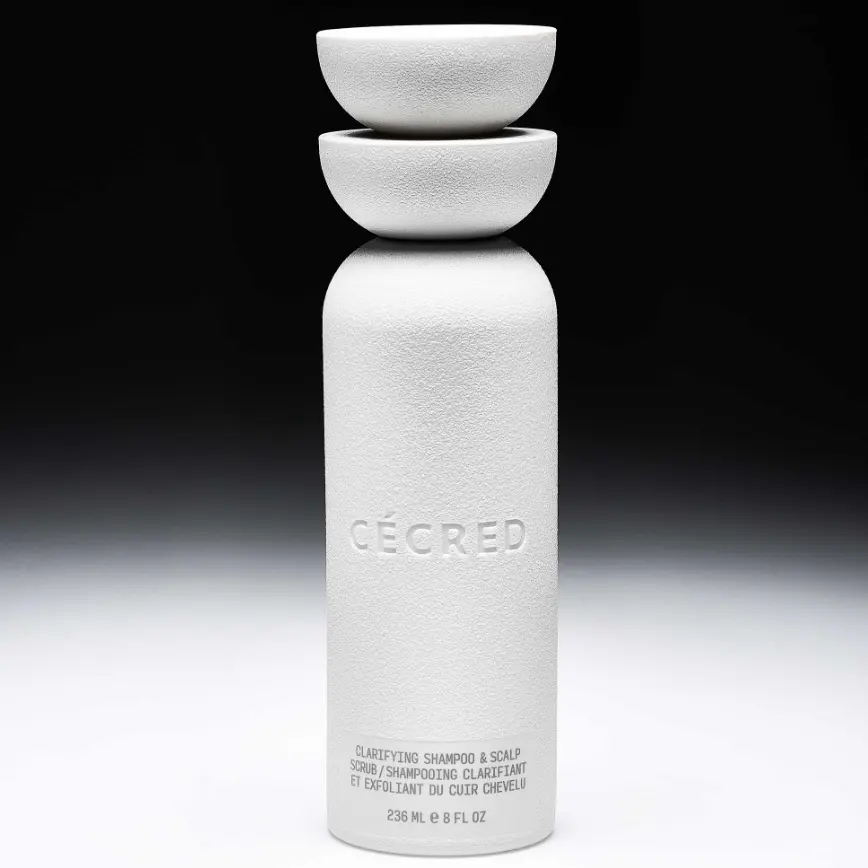 热卖！Cecred 净化洗发水和头皮磨砂膏2合1 236ml