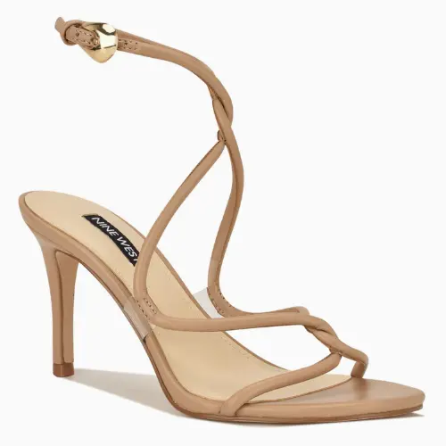 2件6折！Nine West 玖熙 Emerila 高跟绑带凉鞋