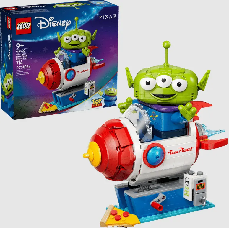 Lego  43307 三眼仔披萨星球火箭之旅 | 迪士尼