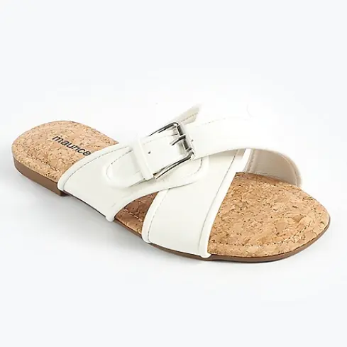 maurices SuperCush 人造皮革凉拖鞋