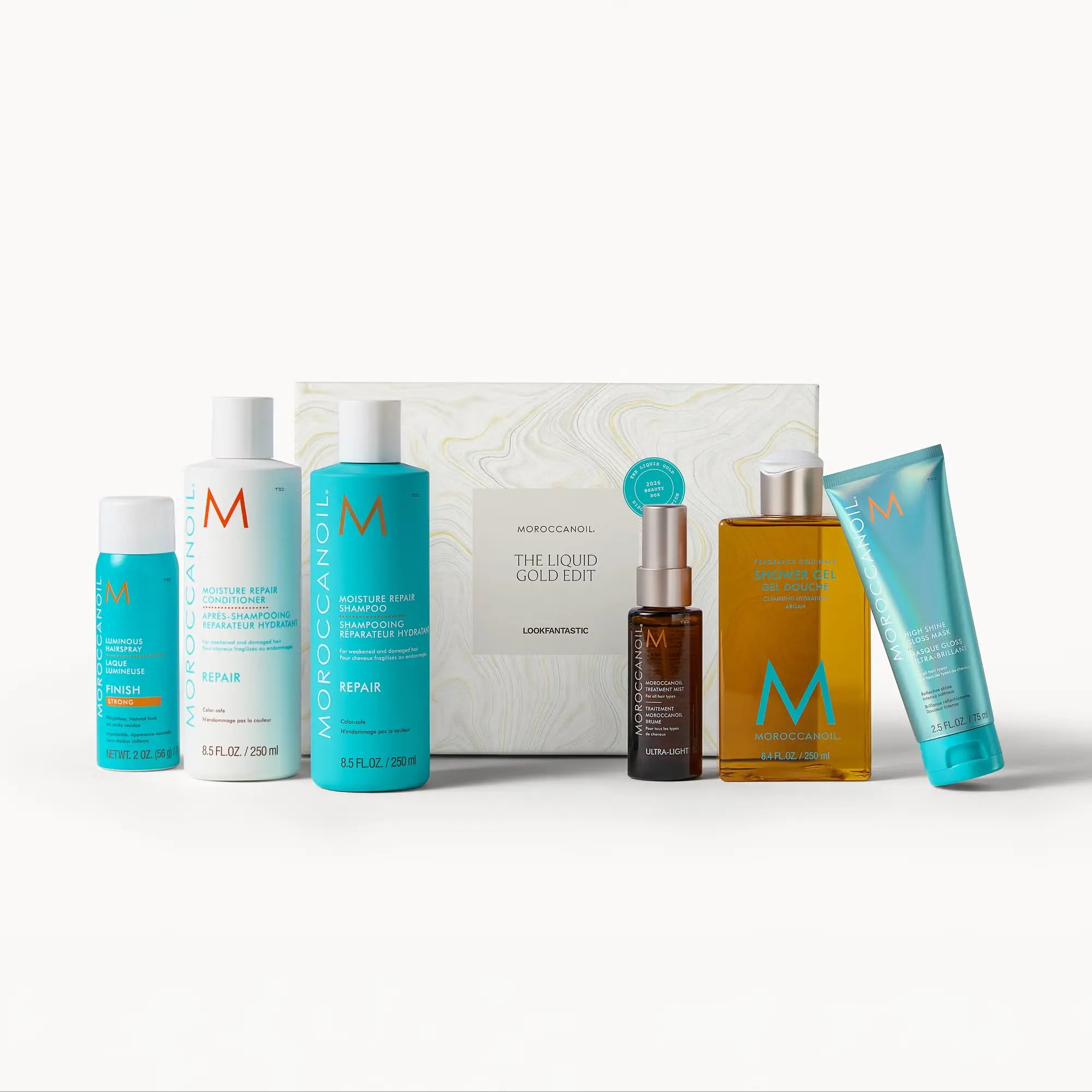 Moroccanoil X LF 联名系列护发套装（价值超£95）
