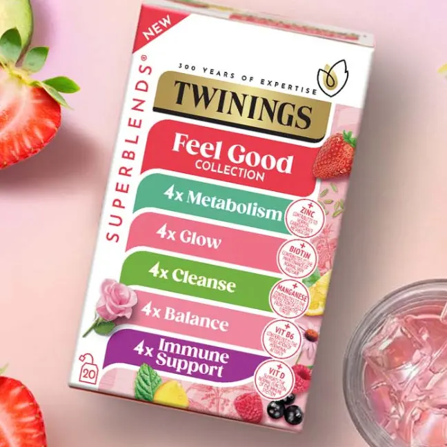 Twinings：英式百年茗茶，伯爵红茶、英式早餐、花草茶、茶包礼盒