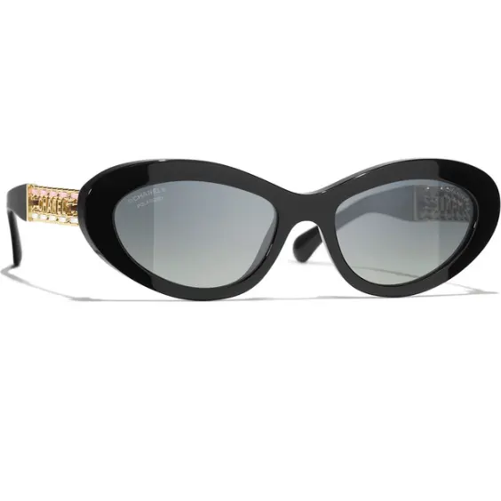 Chanel 香奈儿椭圆墨镜