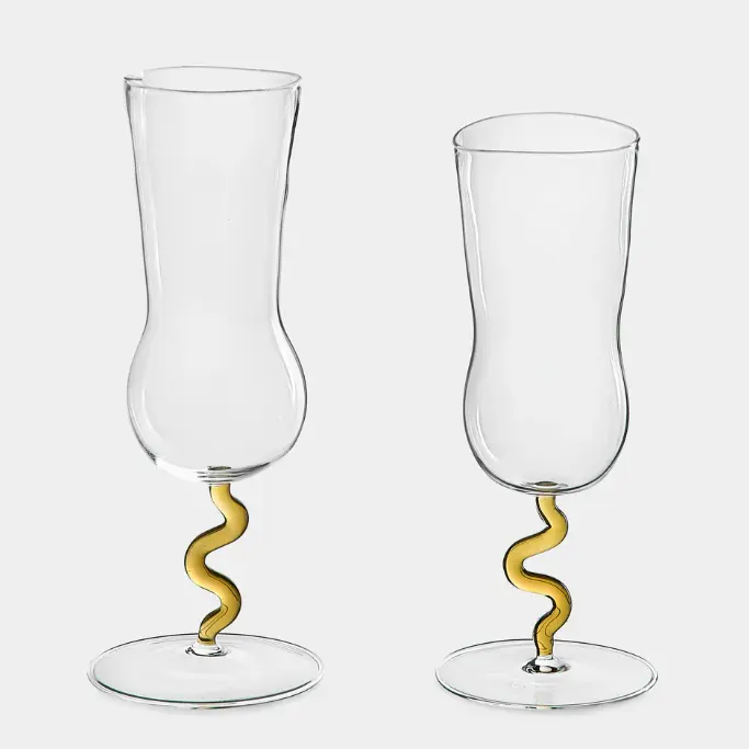 ABASK 手工吹制椰林飘香杯*2