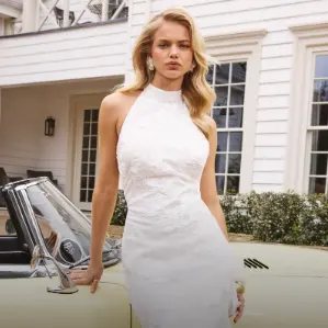 Boohoo UK：春季焕新衣橱精选 刺绣荷叶边连衣裙£16.5