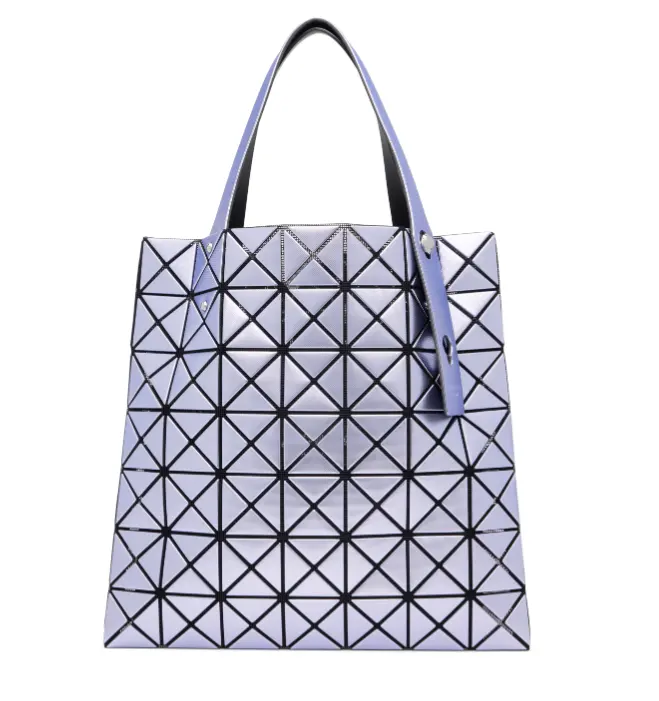 Bao Bao Issey Miyake  Platinum 紫色托特包