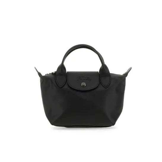 LONGCHAMP 珑骧 Le Pliage Xtra XS号 黑色手提包