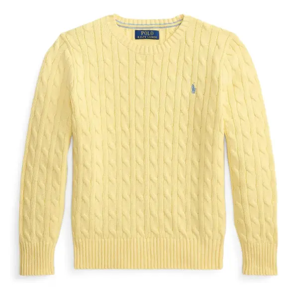 Polo Ralph Lauren 拉夫劳伦大童款绞花毛衣