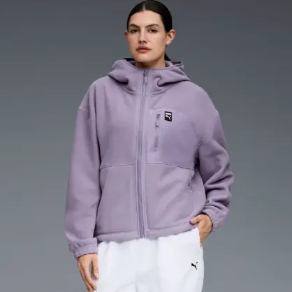 Puma 彪马 抓绒连帽夹克