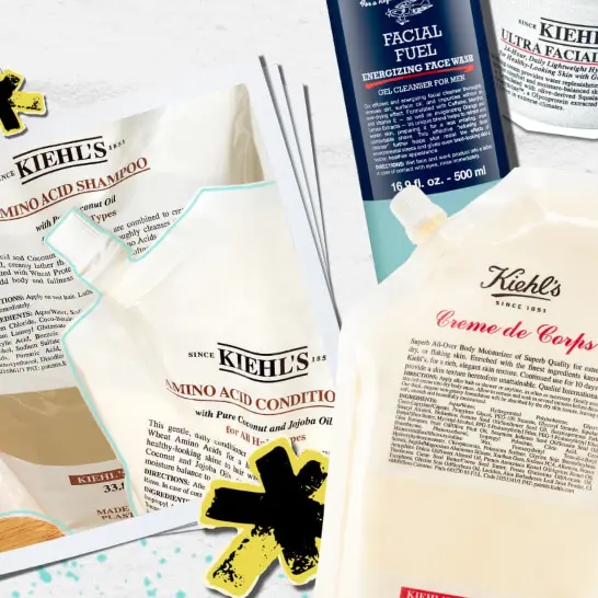 Kiehl's 美网：囤货季来袭！JUMBO 大容量 & 环保补充装热卖