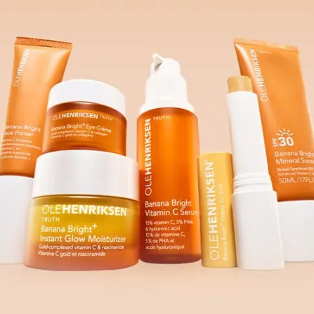 Ole Henriksen：Banana Bright 护肤系列春季特惠！满$85送礼2件
