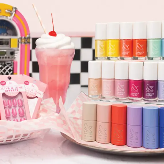 Olive & June：2026春夏美甲新品上市！