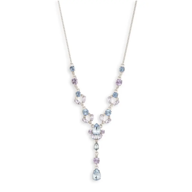 上新！Givenchy 纪梵希Y形水晶项链