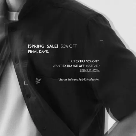 Lyle & Scott：季中大促！低至7折+额外9折