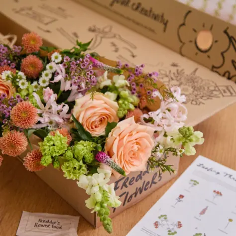 Freddie's Flowers UK：春日鲜花礼盒精选