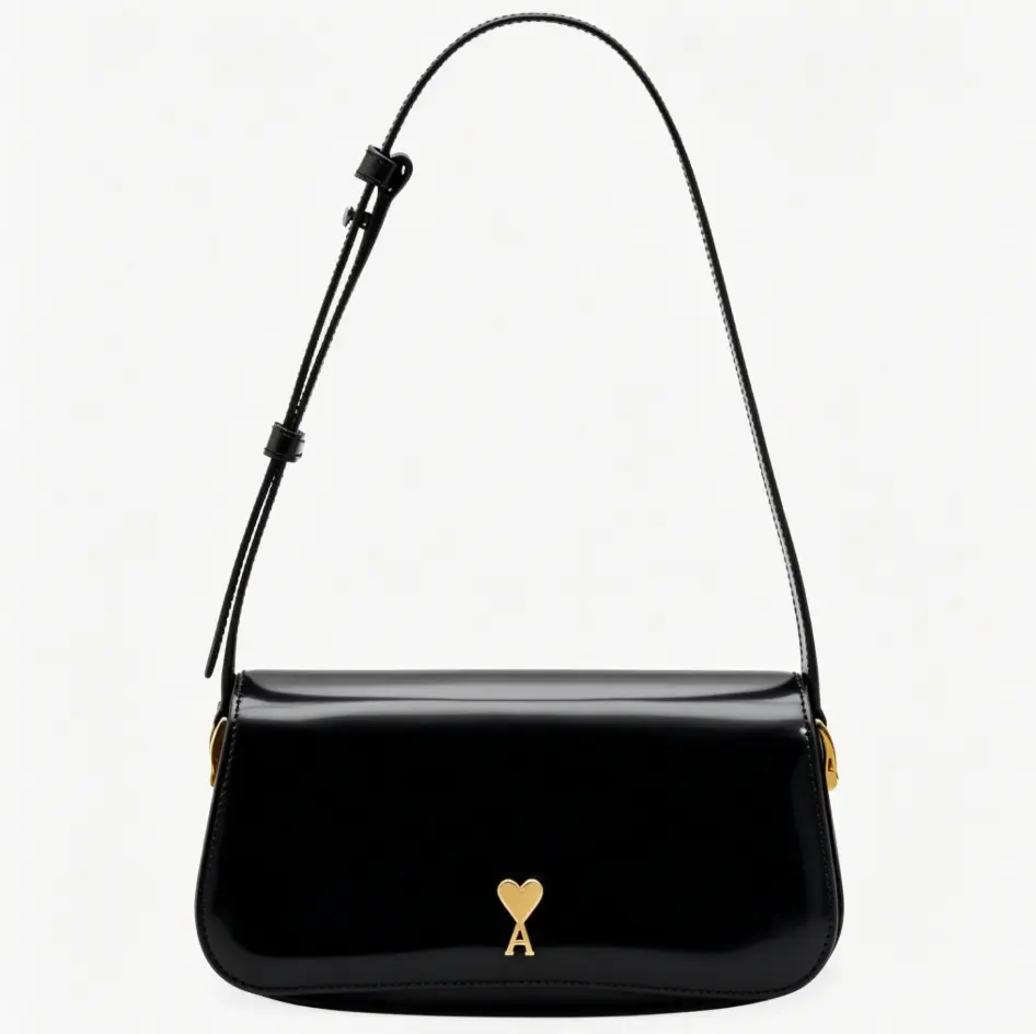 AMI PARIS 爱心单肩包