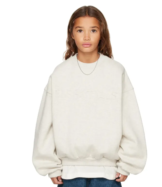 Essentials  ESSENTIALS 儿童灰色卫衣